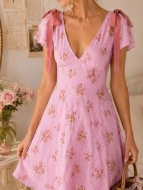 WILD FABLE FLORAL MINI DRESS
